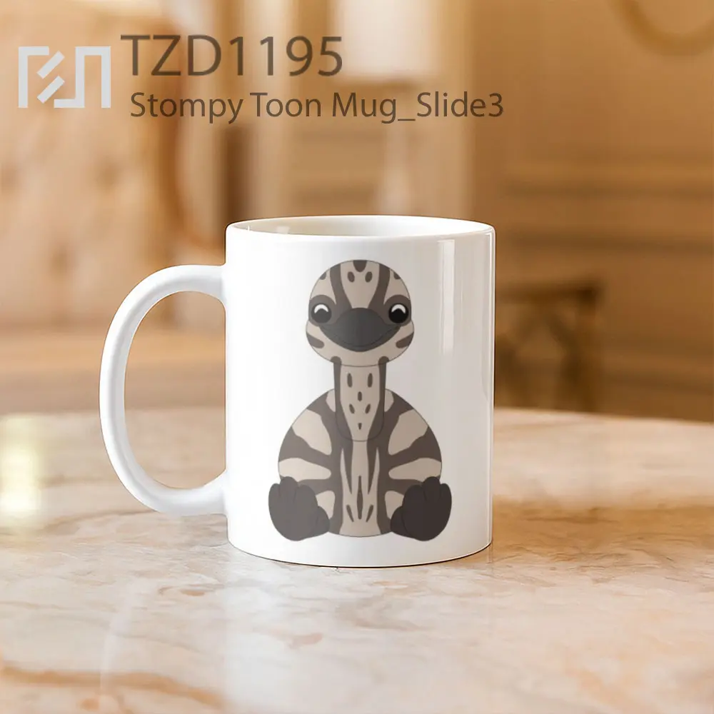 Stompy Toon Mug - All-side / Desain