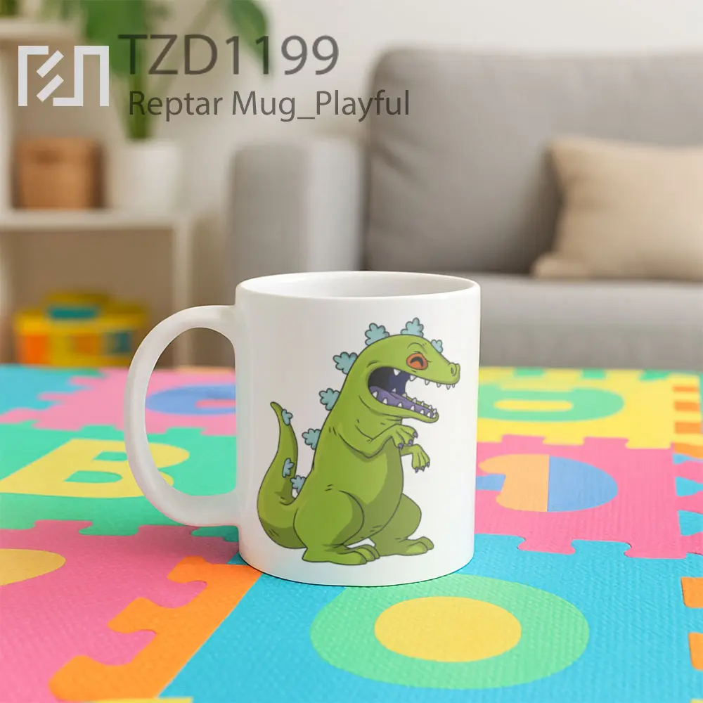 Reptar Mug - All-side / Desain