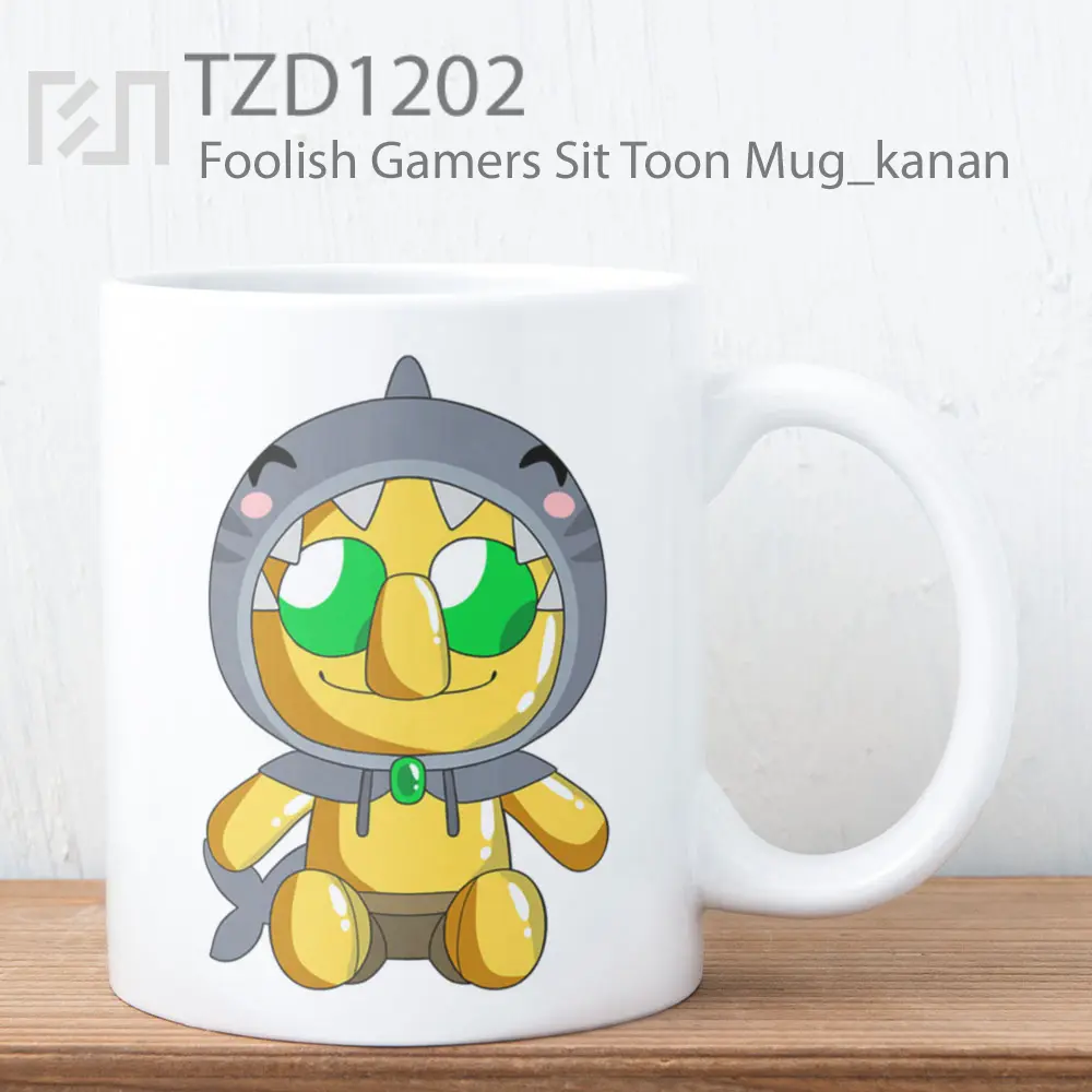 Foolish Gamers Sit Toon Mug