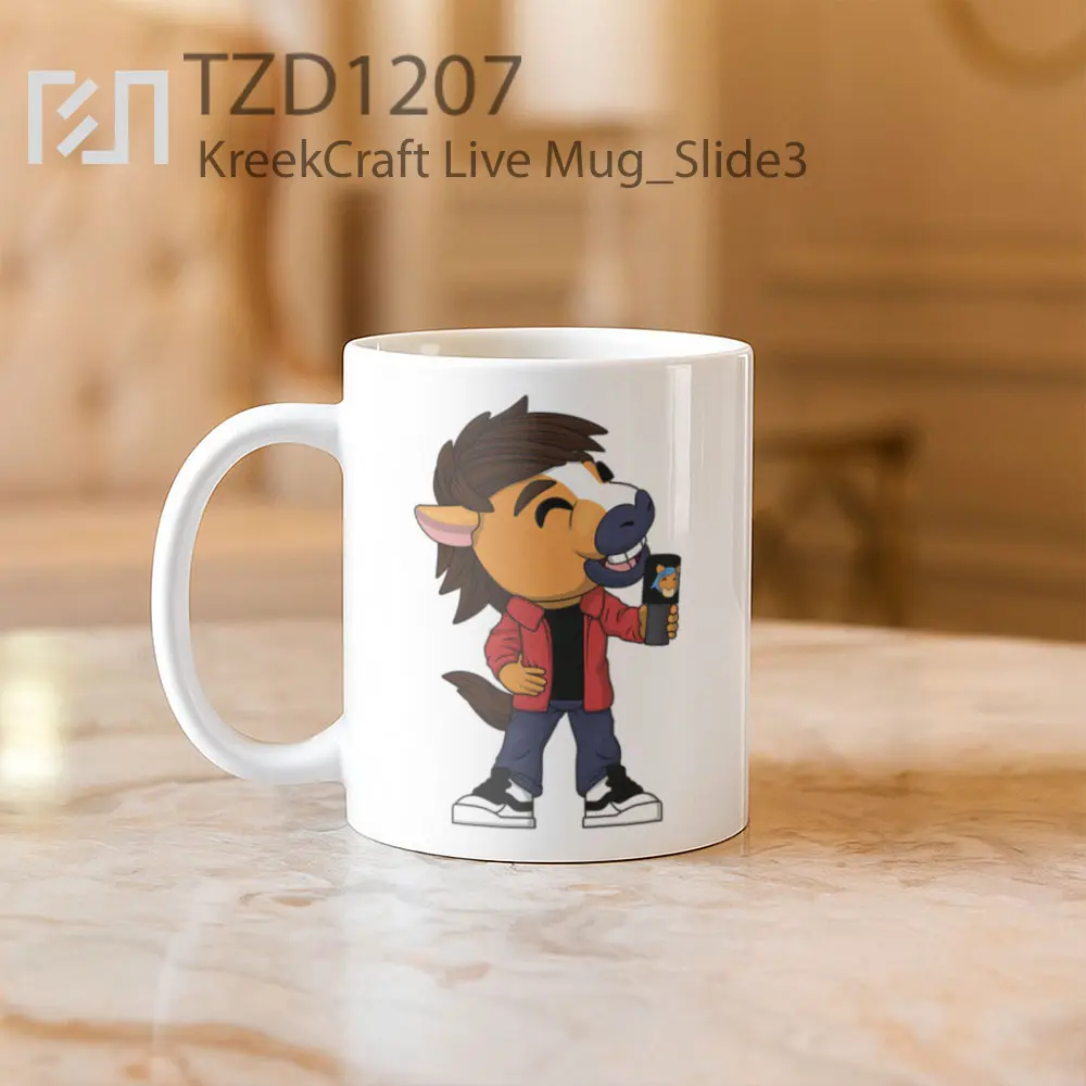 KreekCraft Live Mug - All-side / Desain