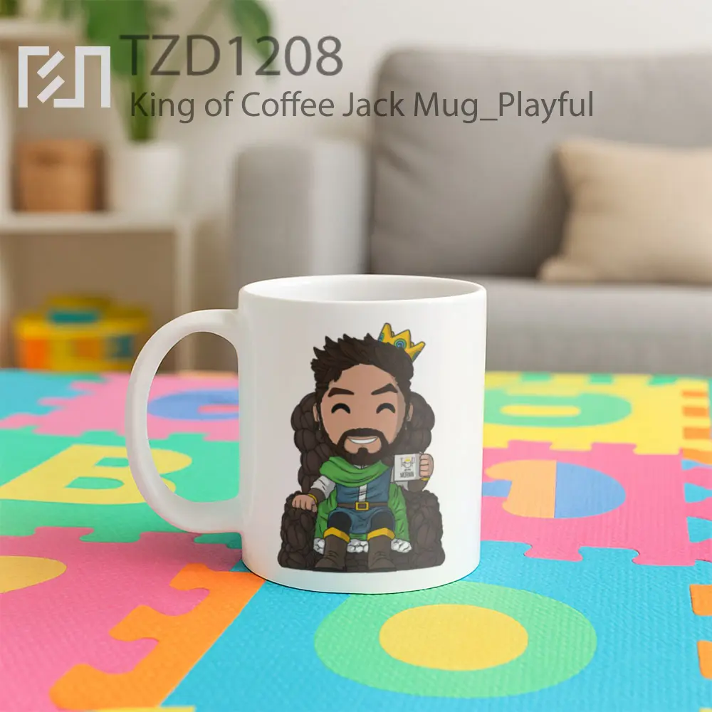 King of Coffee Jack Mug - All-side / Desain