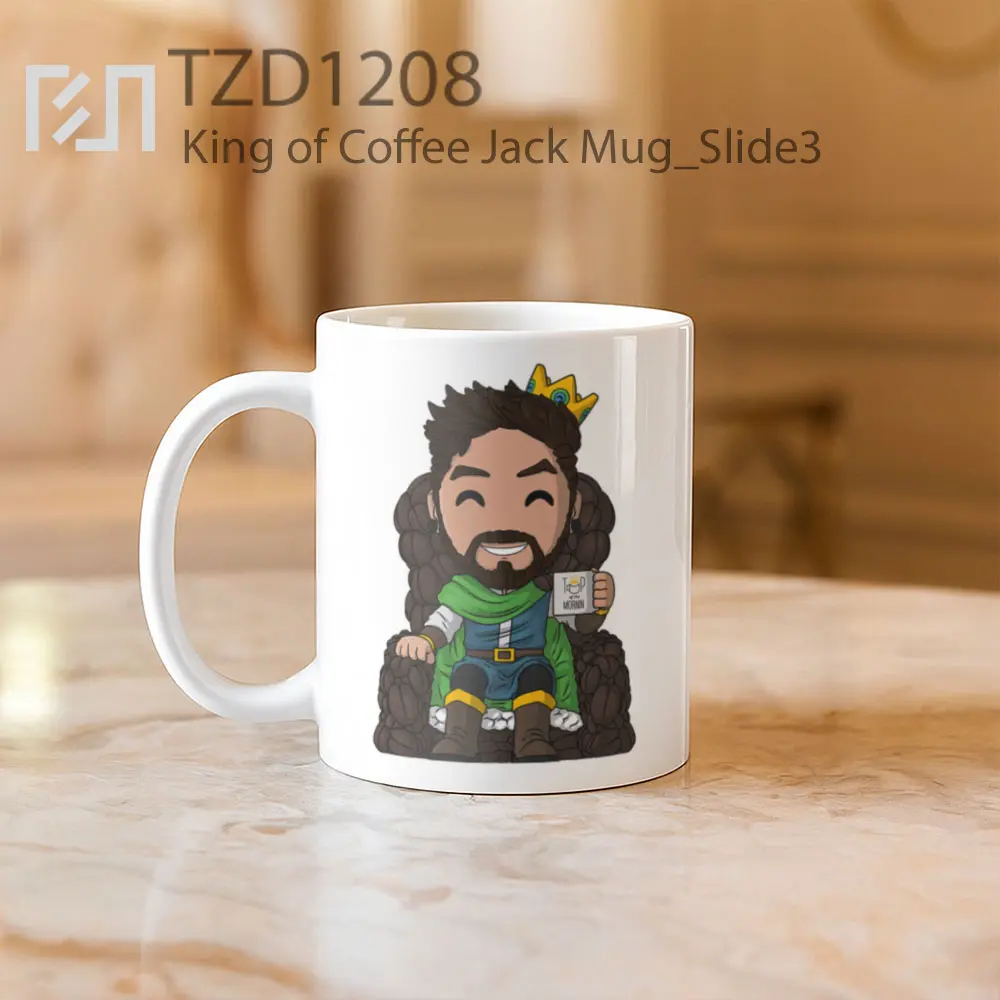 King of Coffee Jack Mug - All-side / Desain