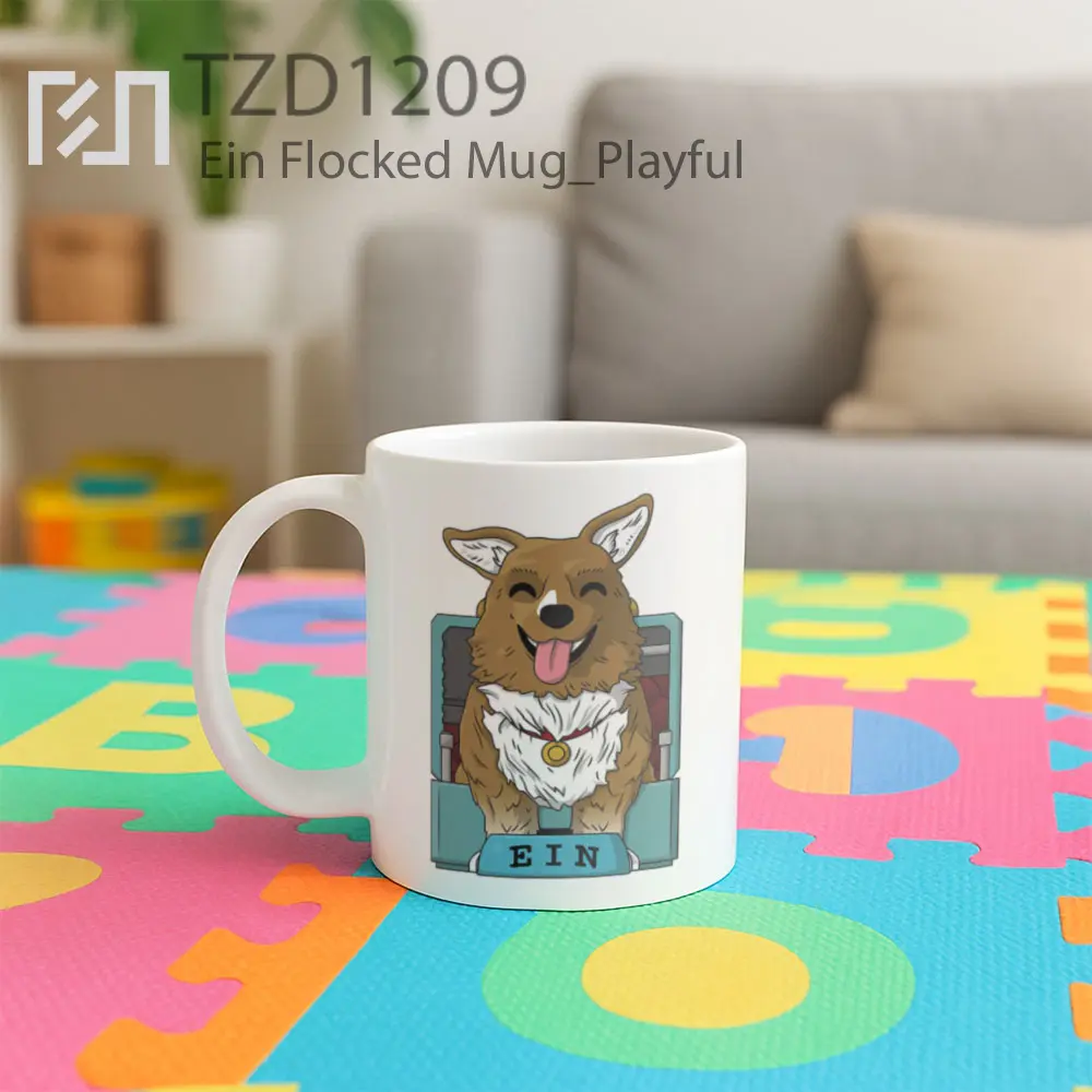 Ein Flocked Mug - All-side / Desain