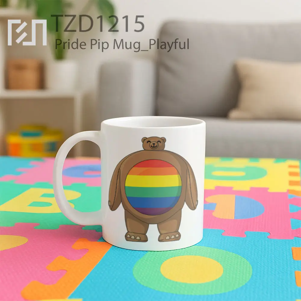 Pride Pip Mug - All-side / Desain