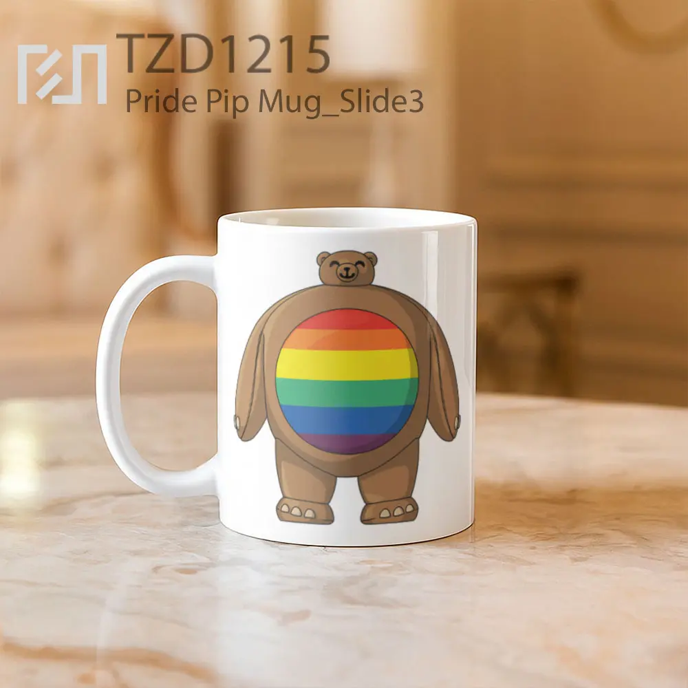 Pride Pip Mug - All-side / Desain