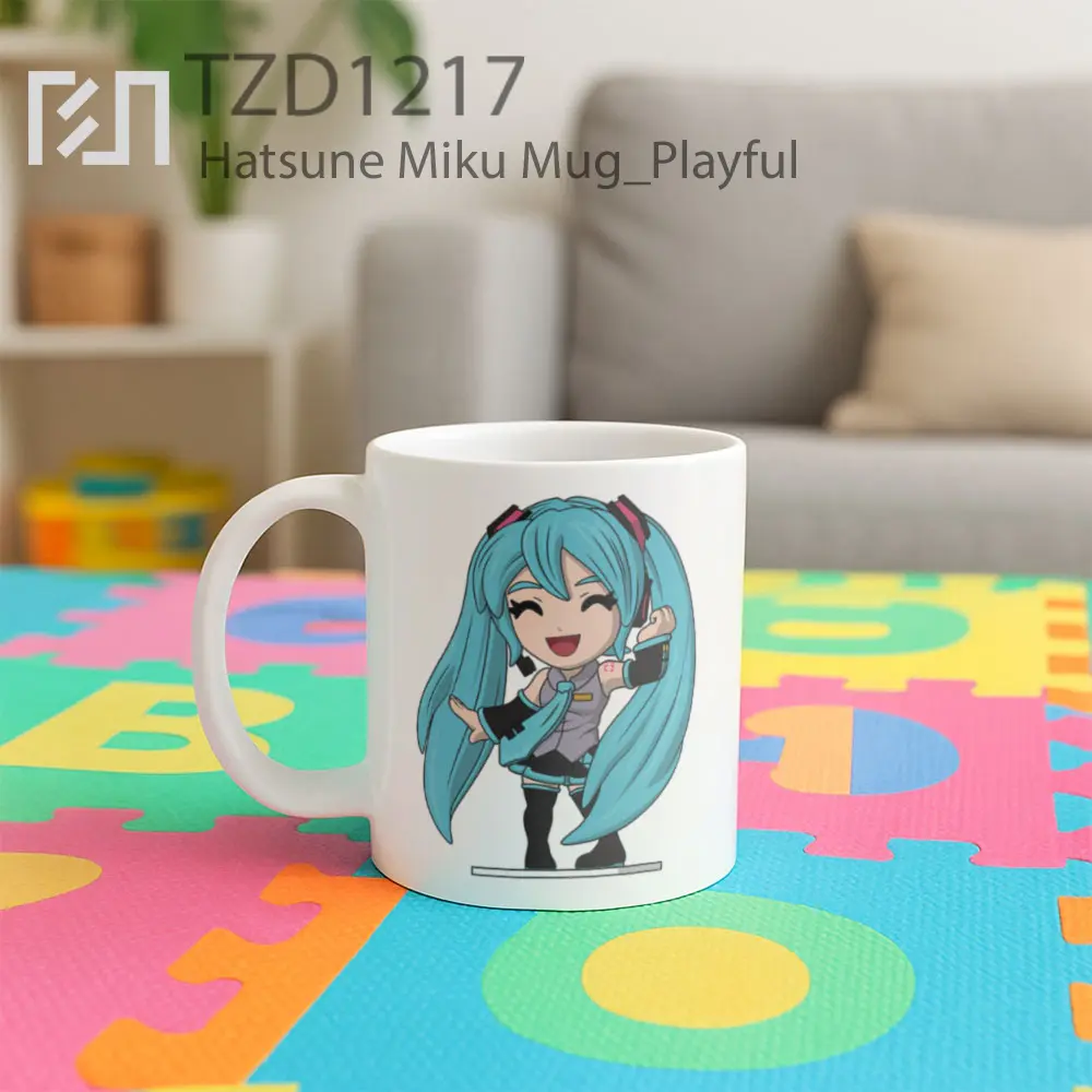 Hatsune Miku Mug - All-side / Desain