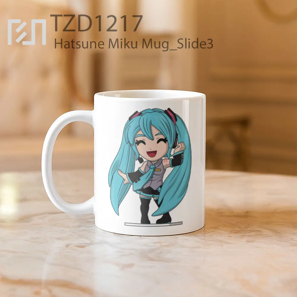 Hatsune Miku Mug - All-side / Desain