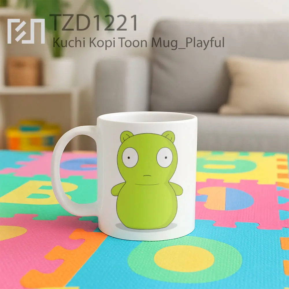 Kuchi Kopi Toon Mug - All-side / Desain