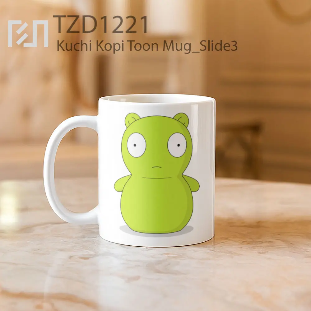 Kuchi Kopi Toon Mug - All-side / Desain