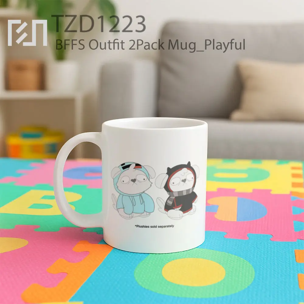 BFFS Outfit 2Pack Mug - All-side / Desain