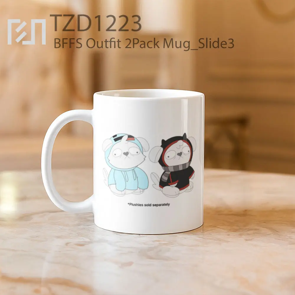 BFFS Outfit 2Pack Mug - All-side / Desain