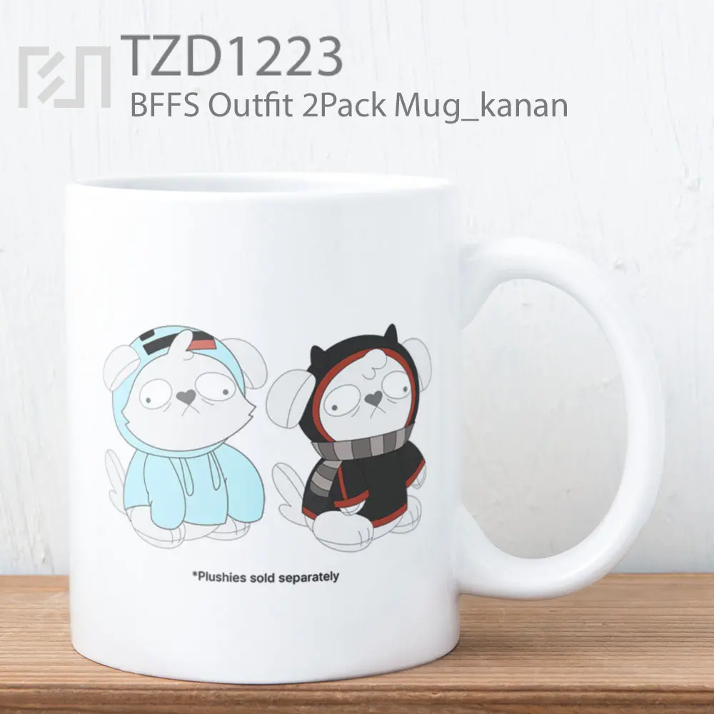 BFFS Outfit 2Pack Mug