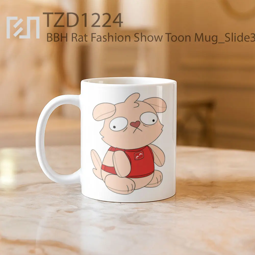BBH Rat Fashion Show Toon Mug - All-side / Desain