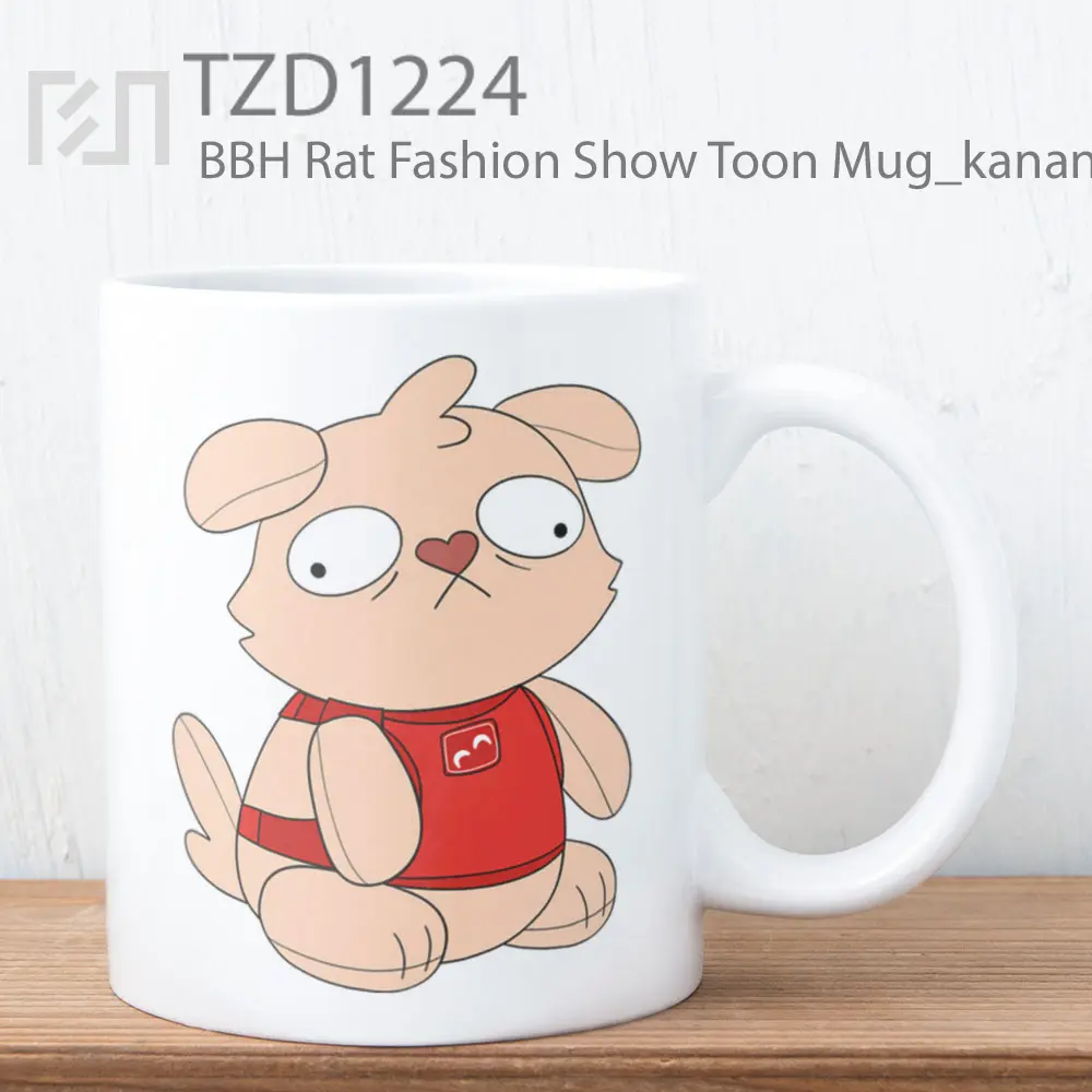 Mug Keramik Premium SNI - BBH Rat Fashion Show Toon Mug