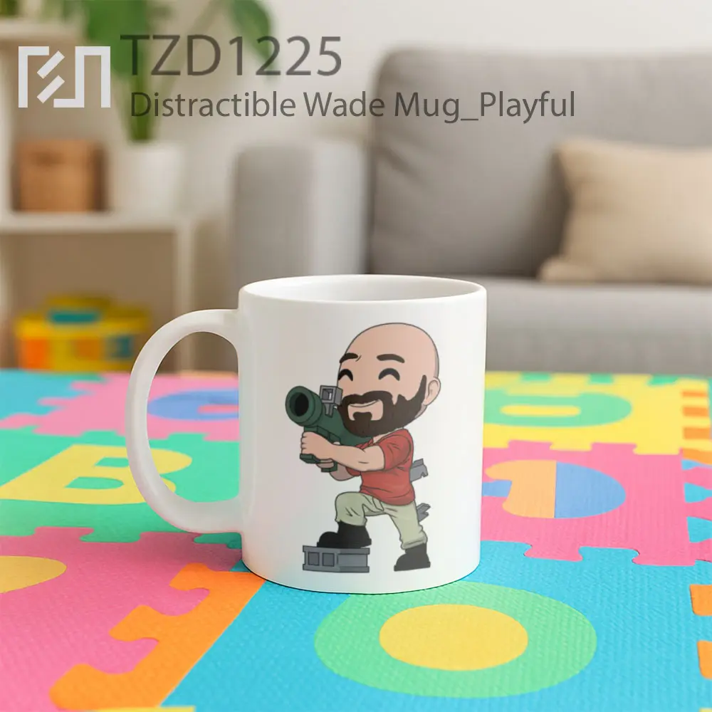 Distractible Wade Mug - All-side / Desain