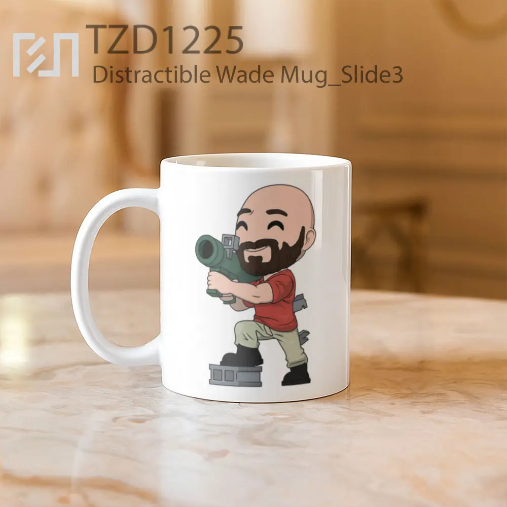 Distractible Wade Mug - All-side / Desain