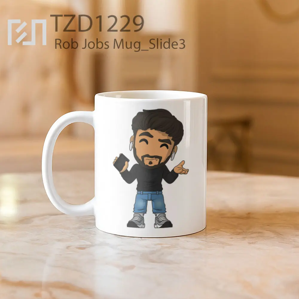 Rob Jobs Mug - All-side / Desain