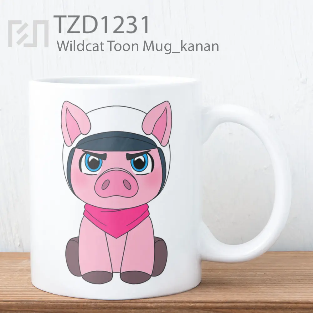 Wildcat Toon Mug