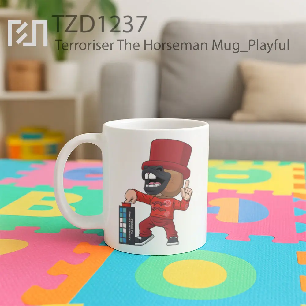 Terroriser The Horseman Mug - All-side / Desain
