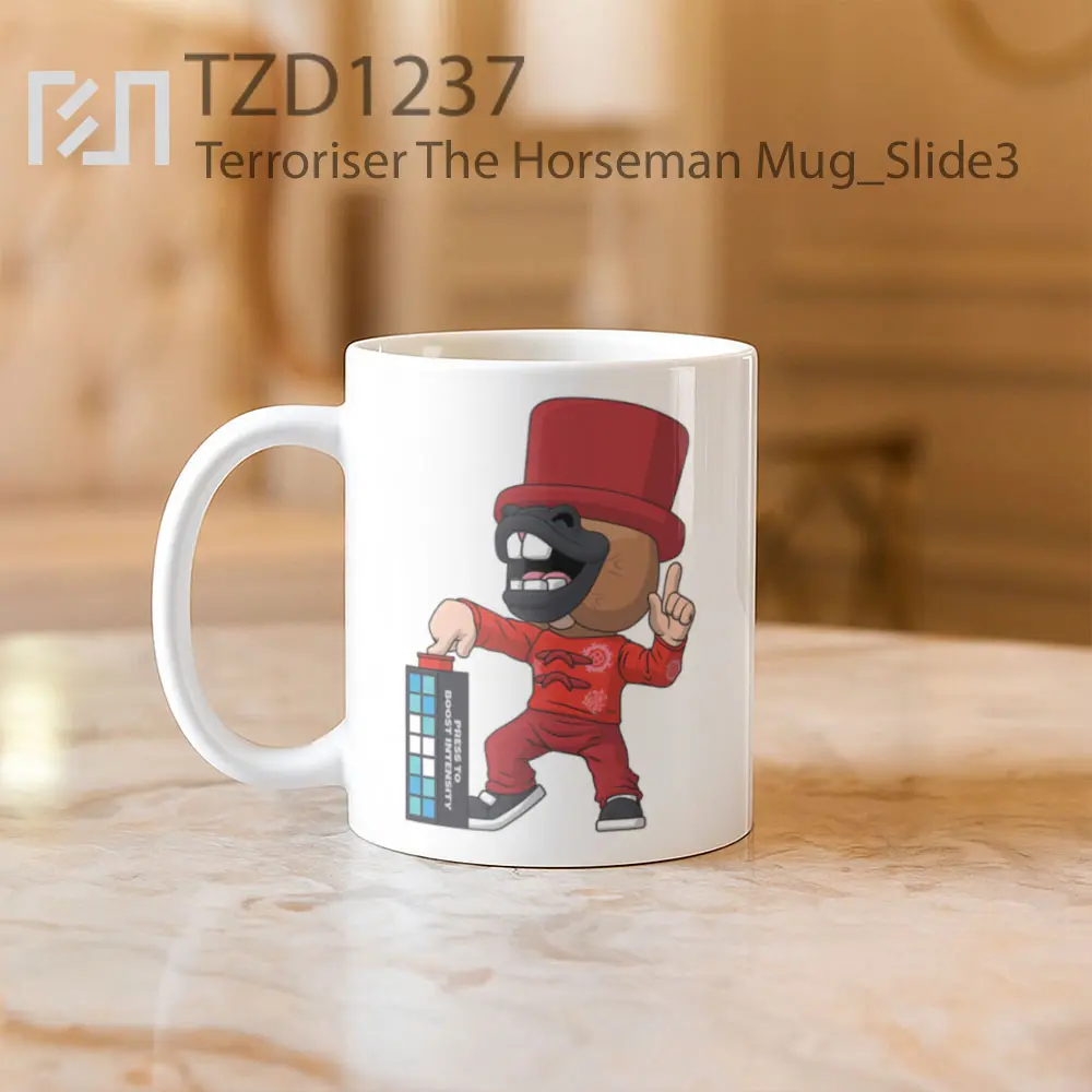 Terroriser The Horseman Mug - All-side / Desain