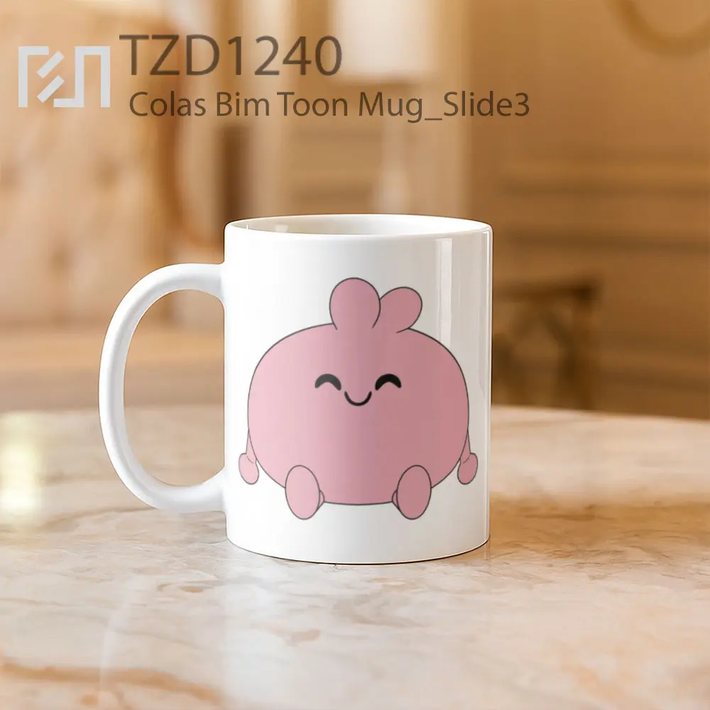 Colas Bim Toon Mug - All-side / Desain