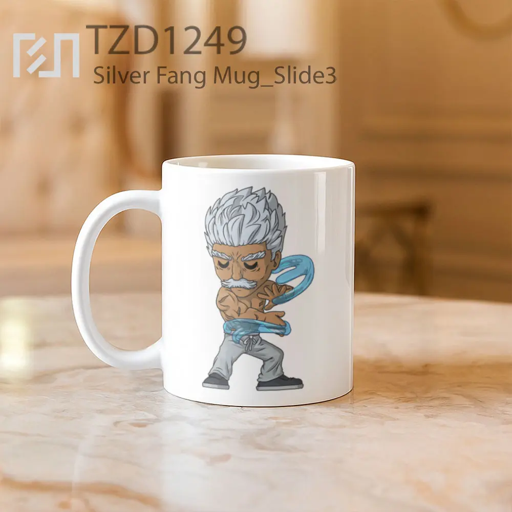 Silver Fang Mug - All-side / Desain