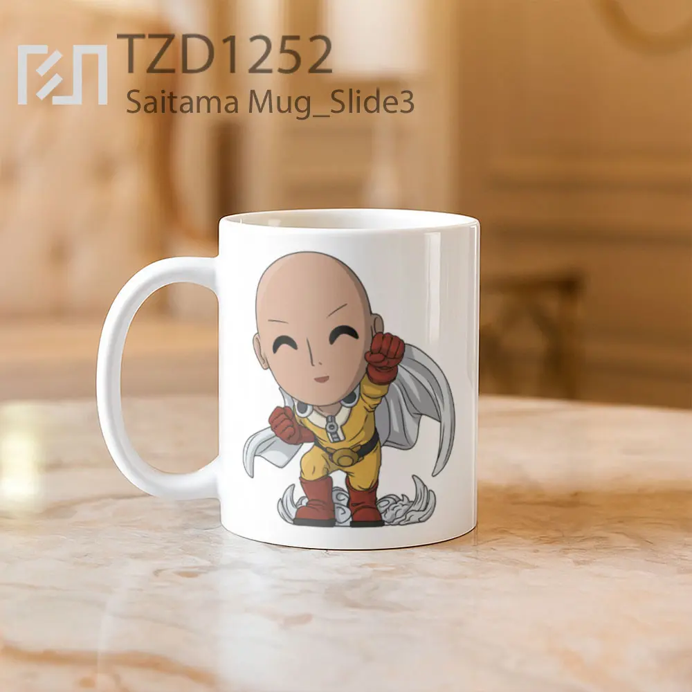Saitama Mug - All-side / Desain