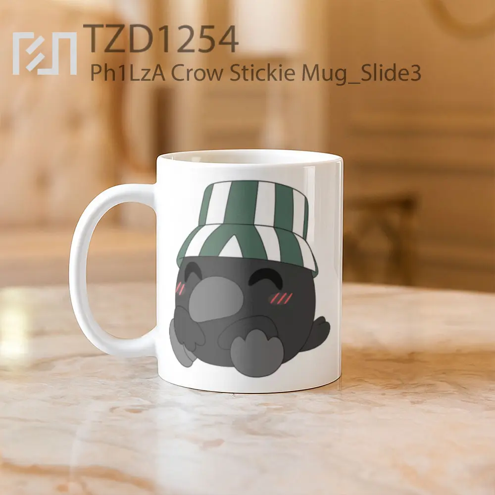Ph1LzA Crow Stickie Mug - All-side / Desain