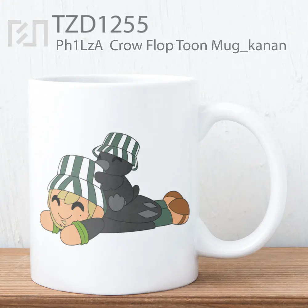 Ph1LzA  Crow Flop Toon Mug