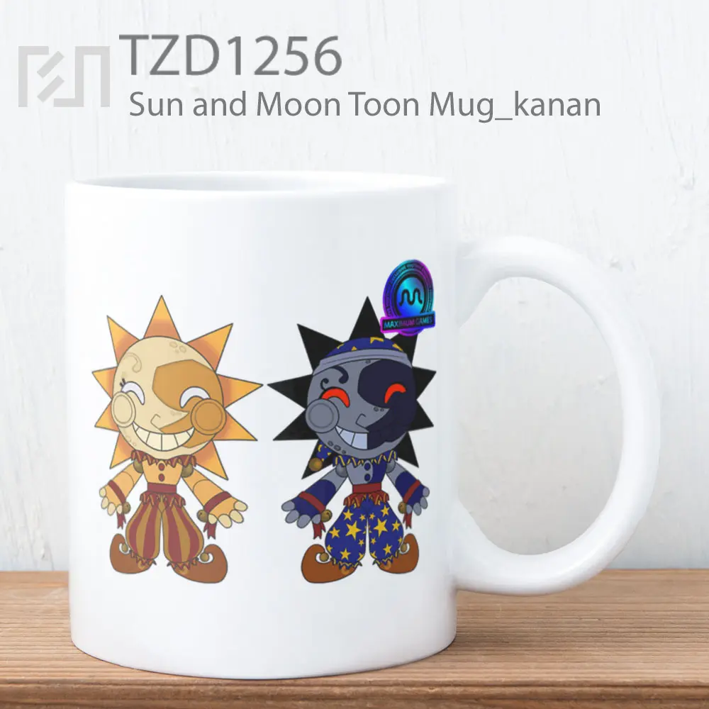 Sun and Moon Toon Mug