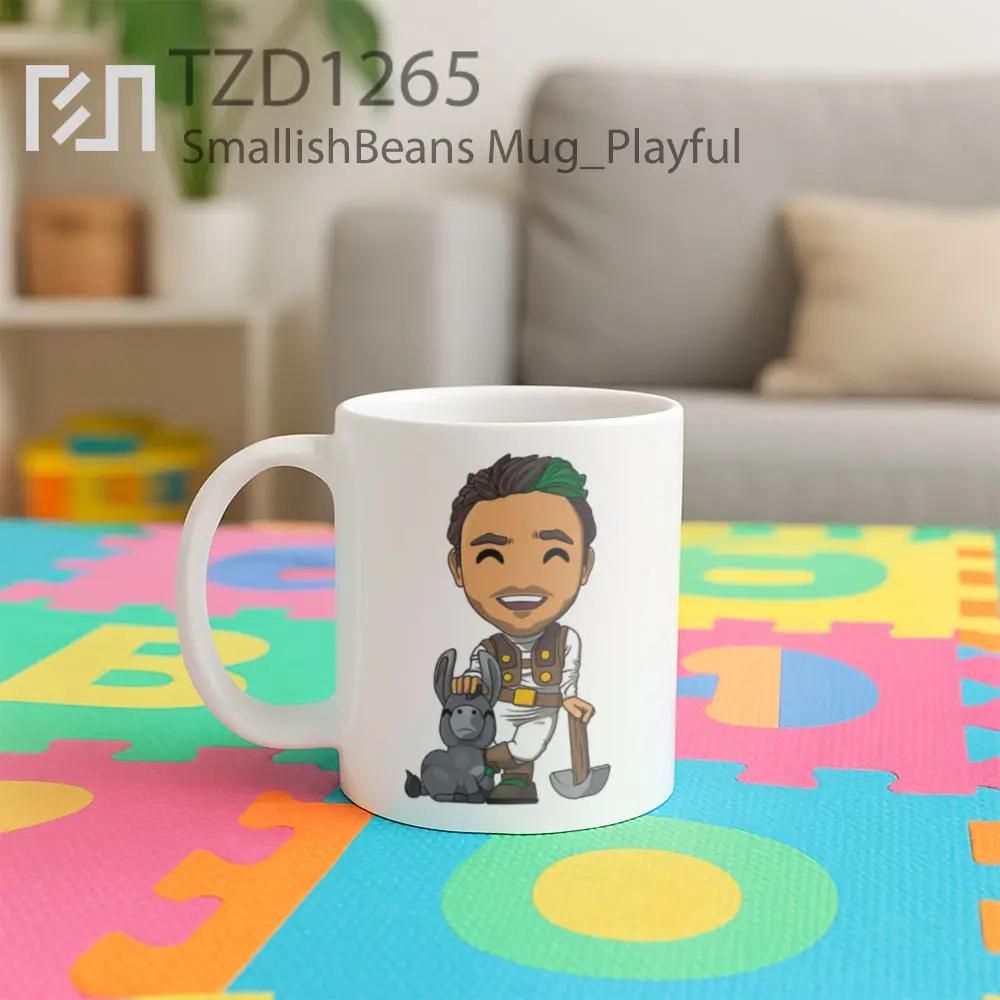 SmallishBeans Mug - All-side / Desain