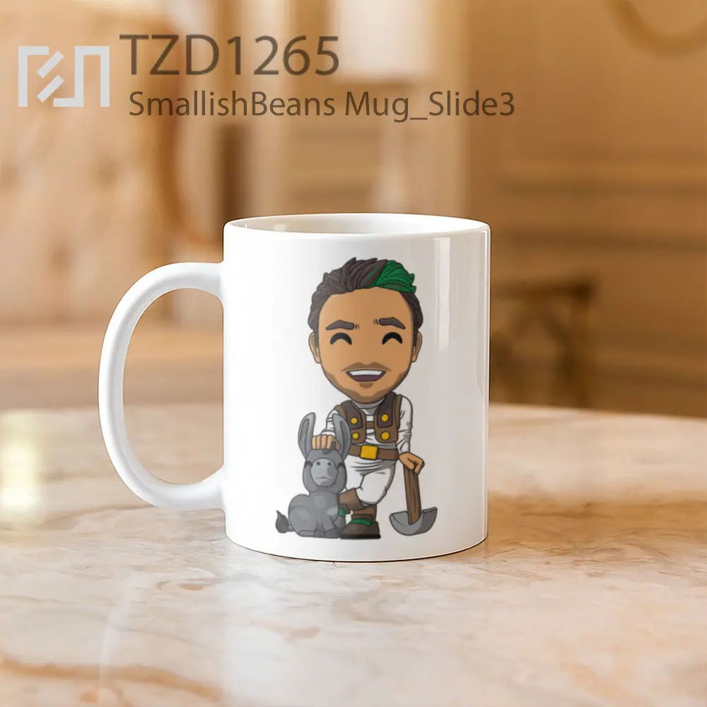 SmallishBeans Mug - All-side / Desain