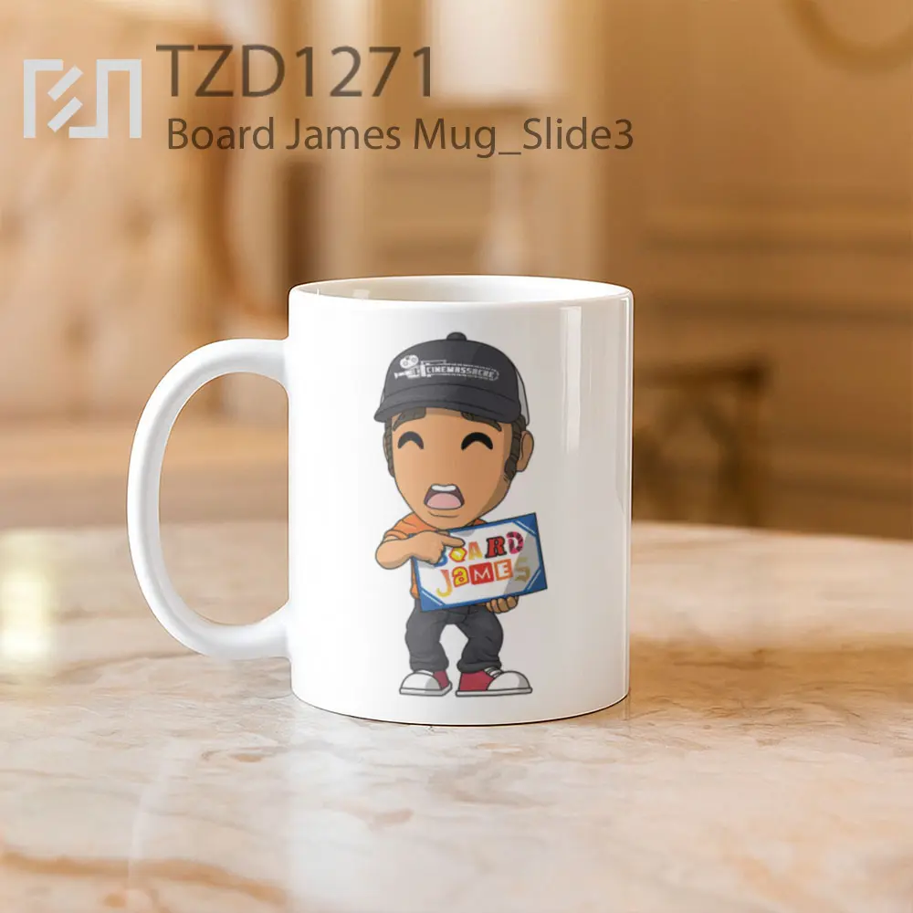 Board James Mug - All-side / Desain