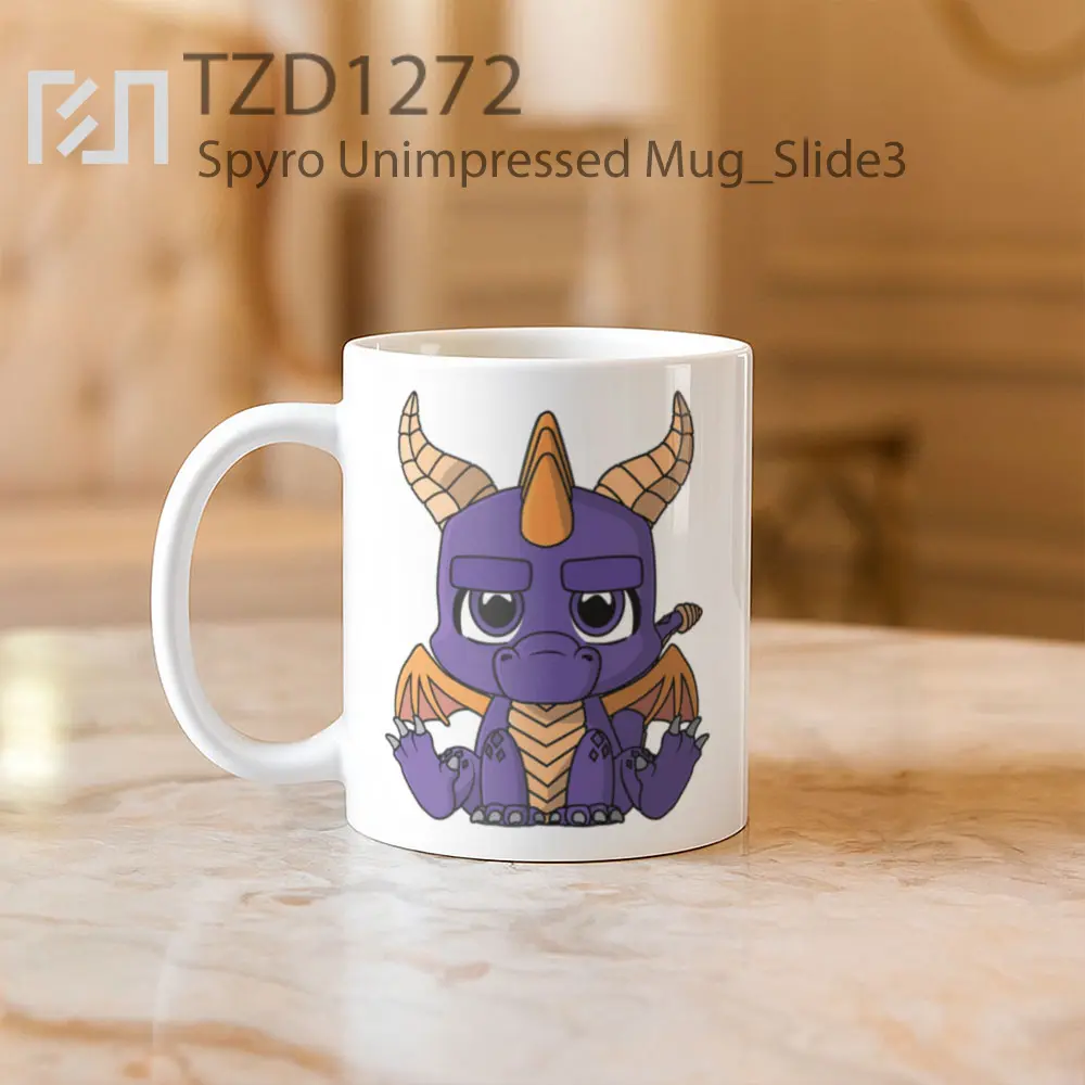 Spyro Unimpressed Mug - All-side / Desain