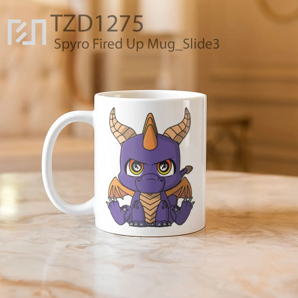 Spyro Fired Up Mug - All-side / Desain