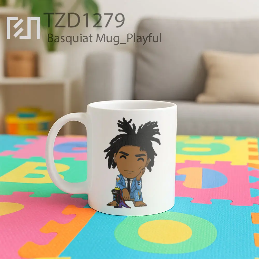 Basquiat Mug - All-side / Desain