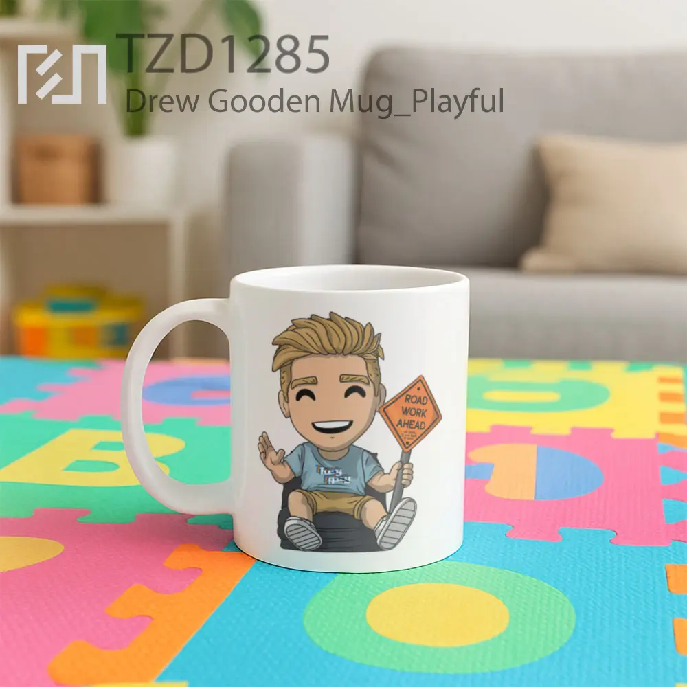 Drew Gooden Mug - All-side / Desain