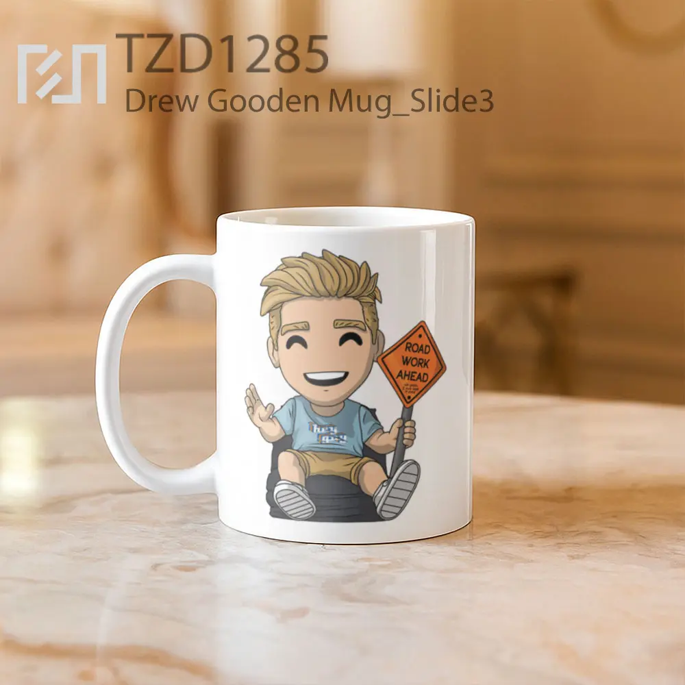 Drew Gooden Mug - All-side / Desain