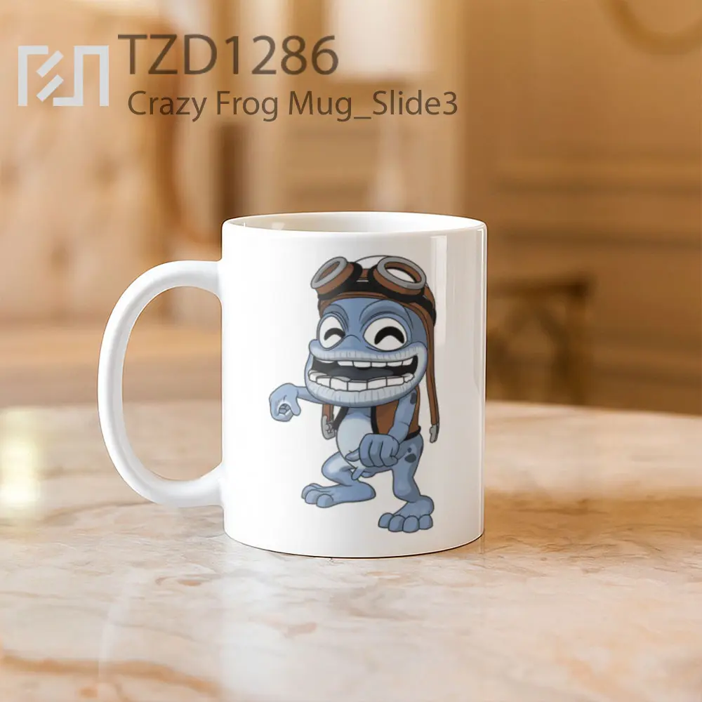 Crazy Frog Mug - All-side / Desain