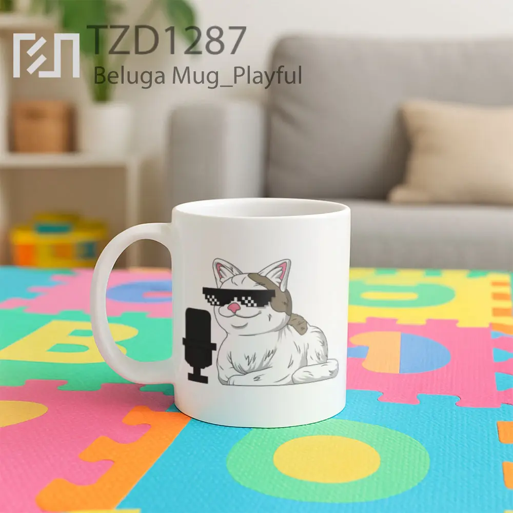 Beluga Mug - All-side / Desain