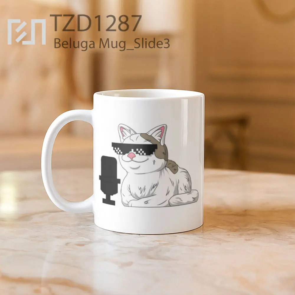 Beluga Mug - All-side / Desain