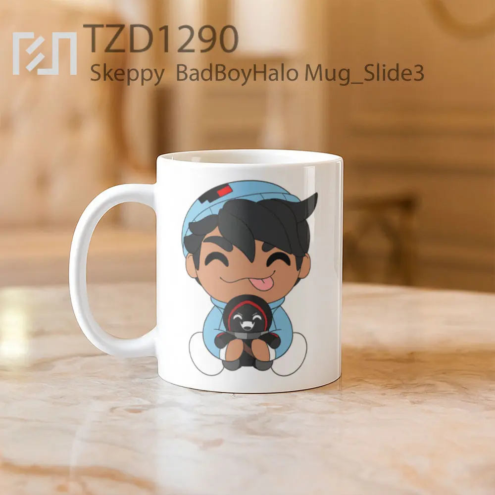 Skeppy  BadBoyHalo Mug - All-side / Desain
