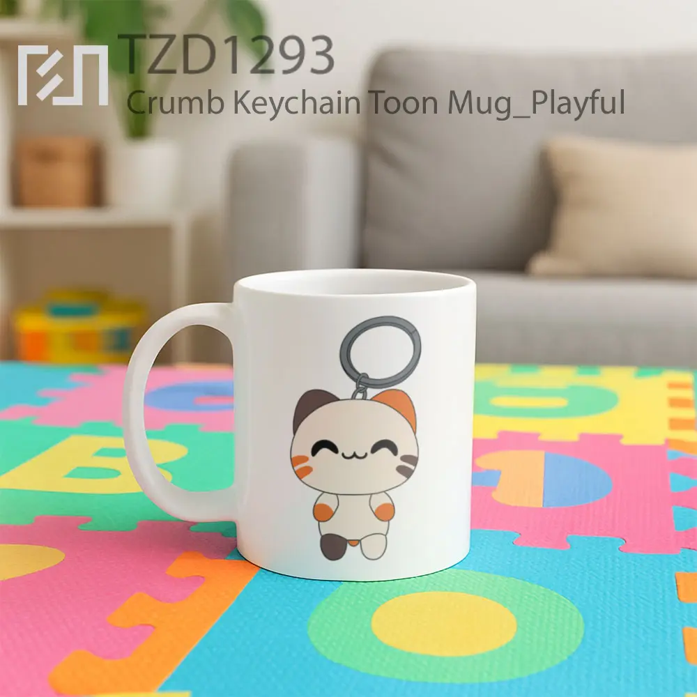 Crumb Keychain Toon Mug - All-side / Desain