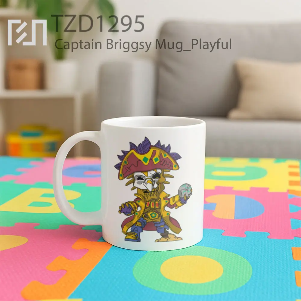 Captain Briggsy Mug - All-side / Desain