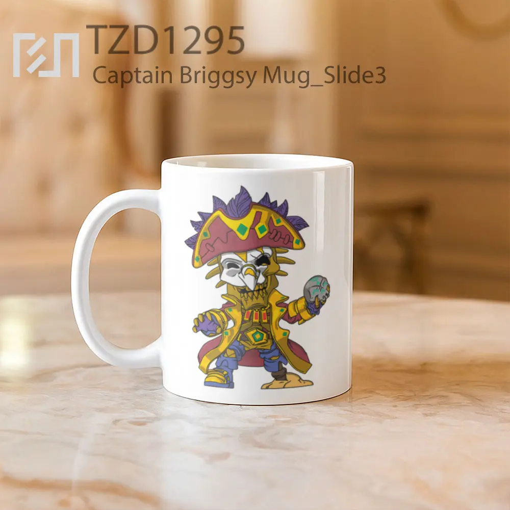 Captain Briggsy Mug - All-side / Desain