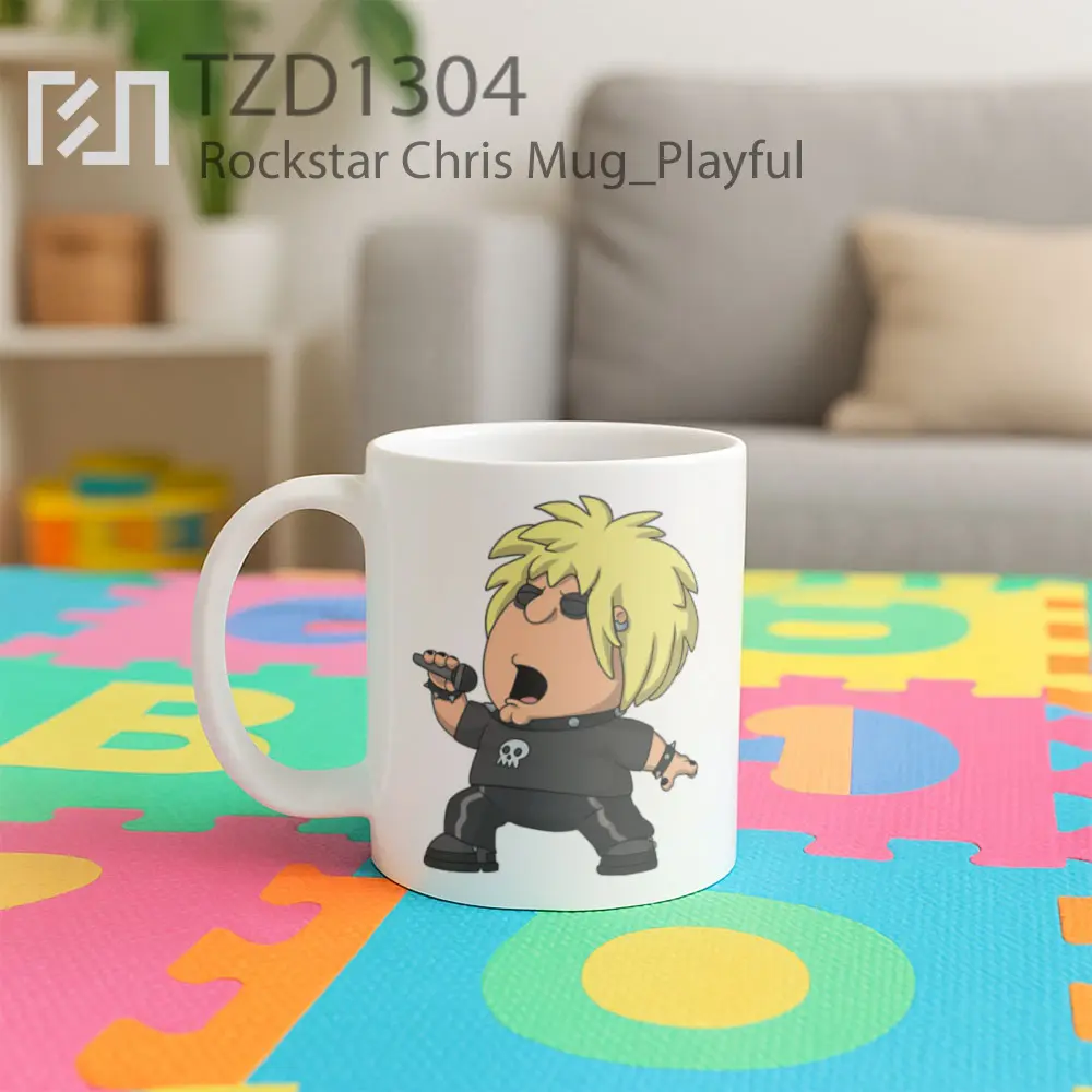 Rockstar Chris Mug - All-side / Desain