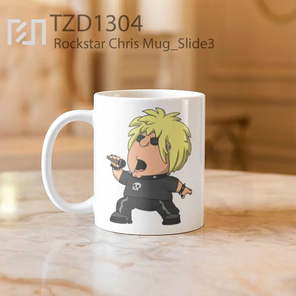 Rockstar Chris Mug - All-side / Desain