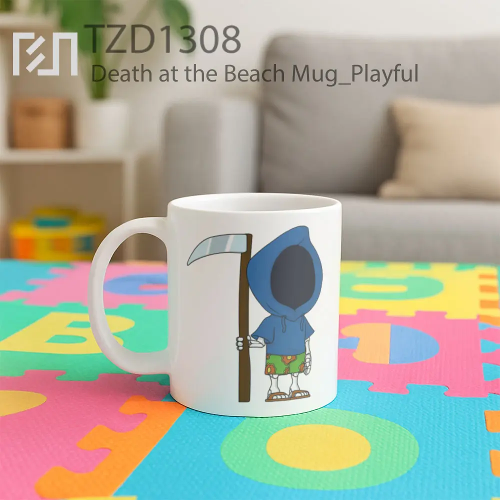 Death at the Beach Mug - All-side / Desain