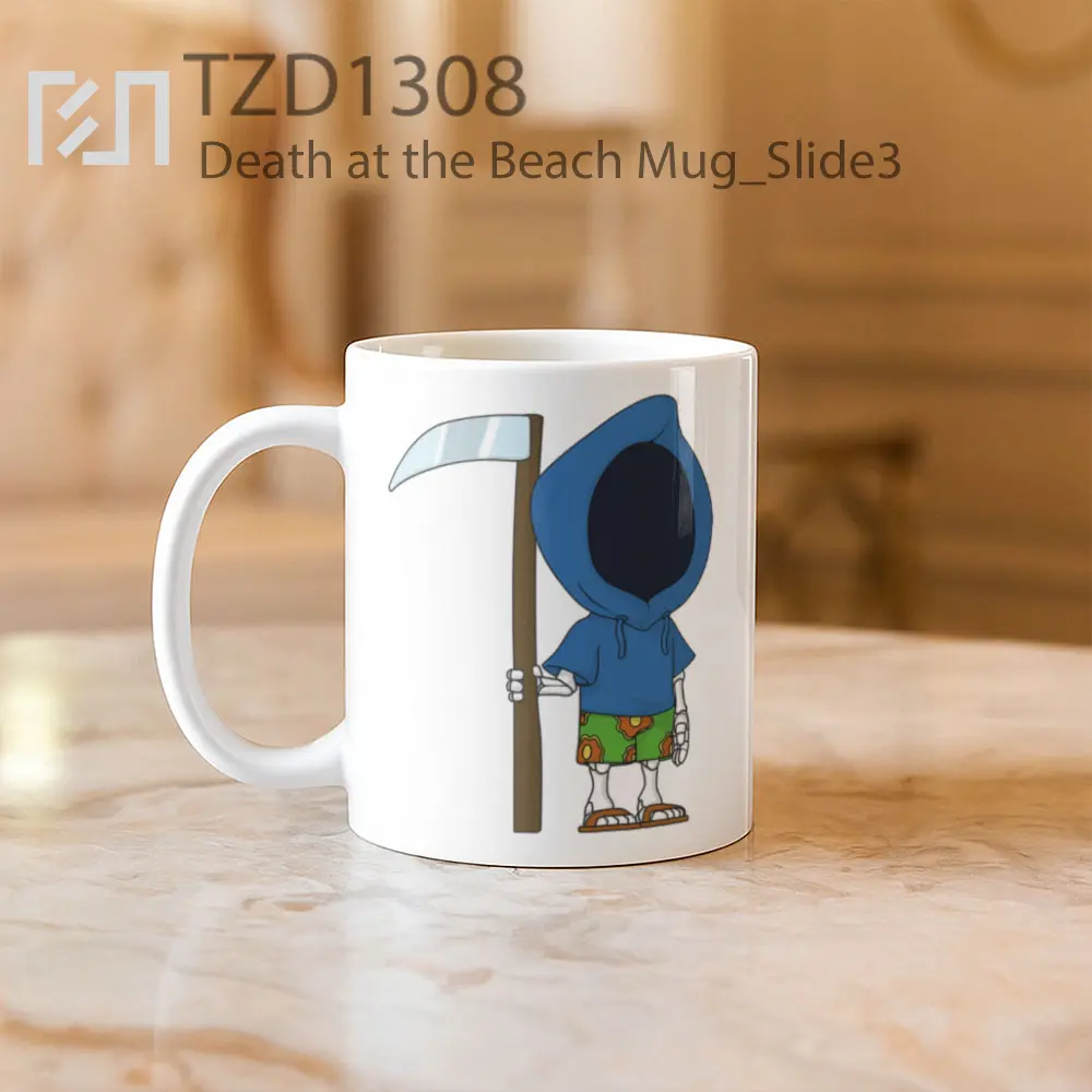 Death at the Beach Mug - All-side / Desain