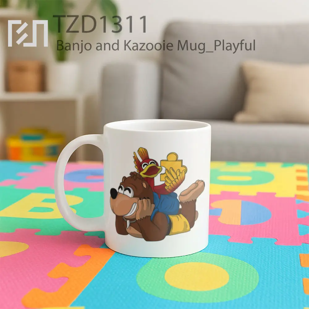 Banjo and Kazooie Mug - All-side / Desain